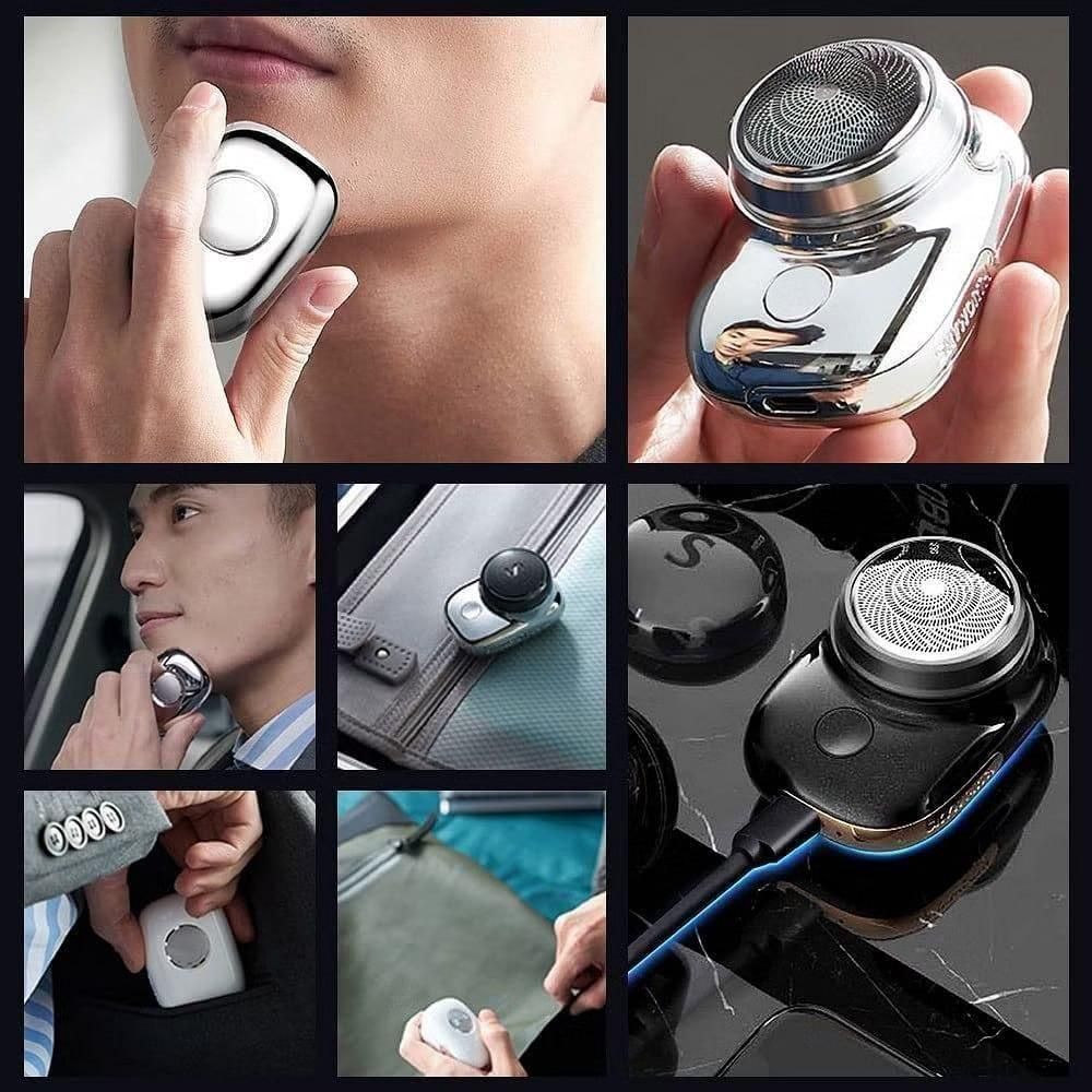 New Upgrade Mini Electric Razor & Rechargeable Shavers for Men